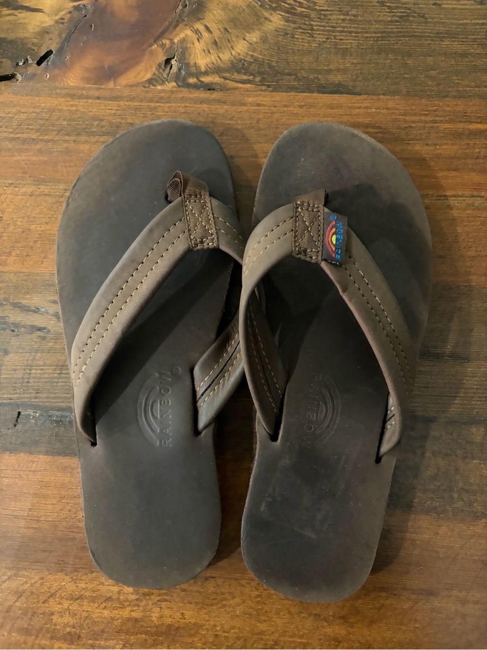 Rainbow sandals